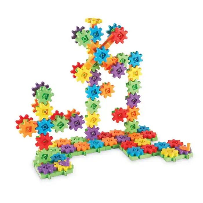 Learning Resources Gears! Gears! Gears! Super Building Set, 150 Pieces Viral